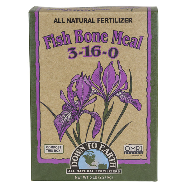 Down To Earth All Natural Fish Bone Meal 3-16-0