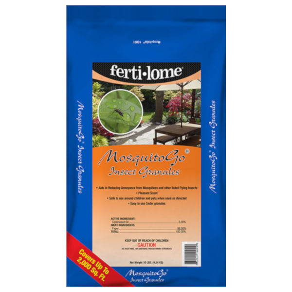 Fertilome MosquitoGo Insect Granules - 2000 sq ft