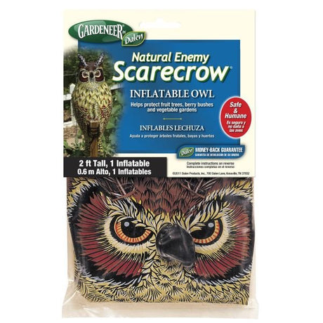 Dalen Gardeneer Natural Enemy Scarecrow Inflatable Owl - Nature Hills Nursery - Garden Center Item - 