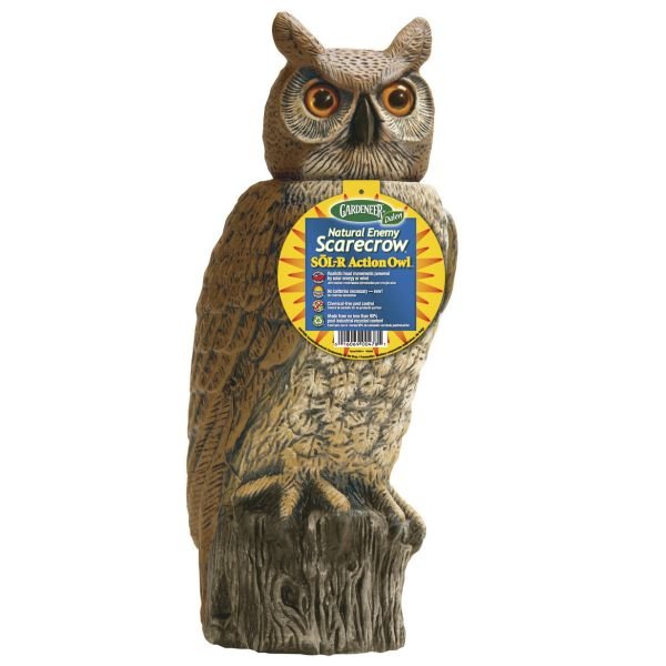 Dalen Solar Rotating Head Owl - Nature Hills Nursery - Garden Center Item - 