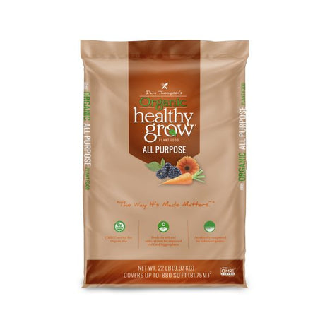 Dave Thompson's Organic Healthy Grow All Purpose Food - Nature Hills Nursery - 22 lb - 