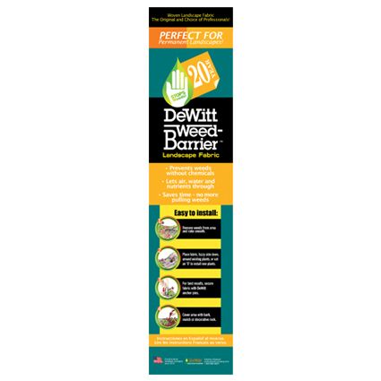 Dewitt Weed - Barrier Landscape Fabric 20 Year - Nature Hills Nursery - 3 ft x 24 ft - 