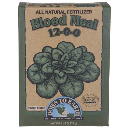 Down To Earth All Natural Blood Meal 12 - 0 - 0 Fertilizer - Nature Hills Nursery - 5 lb - 