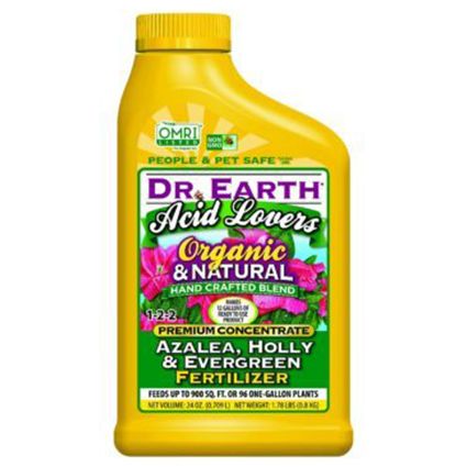 Dr. Earth Acid Lovers Organic and Natural Premium Concentrate Fertilizer - Nature Hills Nursery - 24 oz - 