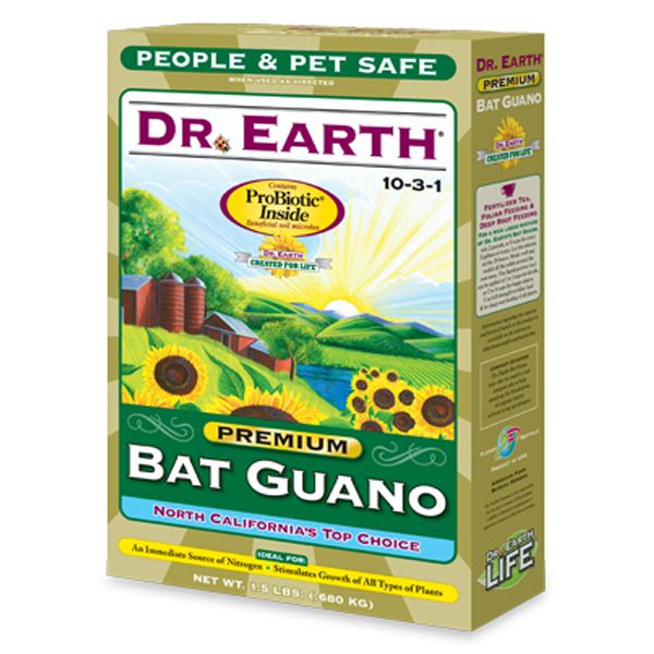 Dr. Earth Bat Guano Fertilizer 7 - 3 - 1 - Nature Hills Nursery - 1.5 lb - 