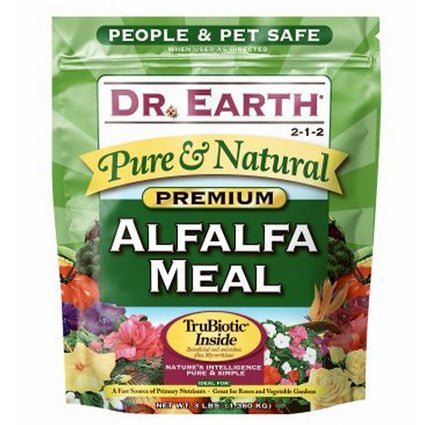 Dr. Earth Pure & Natural Premium Alfalfa Meal - Nature Hills Nursery - 3 lb - 