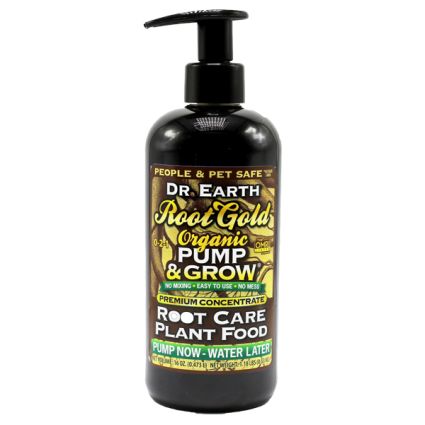 Dr. Earth Root Gold Organic Pump & Grow Root Care Plant Food - Nature Hills Nursery - 8 oz - 