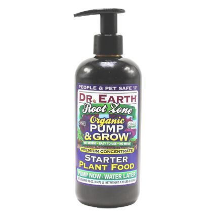 Dr. Earth Root Zone Organic Pump & Grow Starter Plant Food - Nature Hills Nursery - 8 oz - 