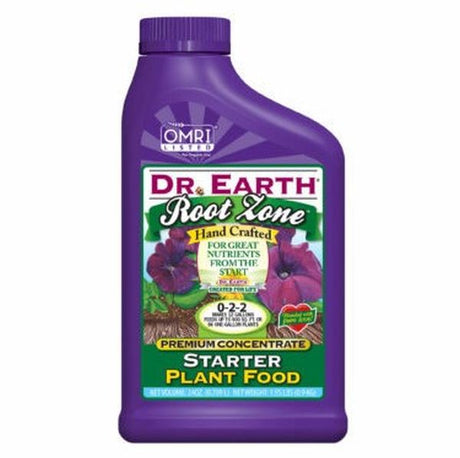 Dr. Earth Root Zone Starter Plant Food Concentrate - Nature Hills Nursery - 24 oz - 