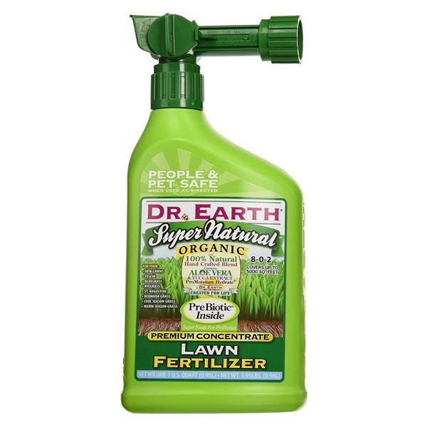 Dr. Earth Super Natural Organic Liquid Concentrate Lawn Fertilizer RTS - Nature Hills Nursery - 32 oz - 
