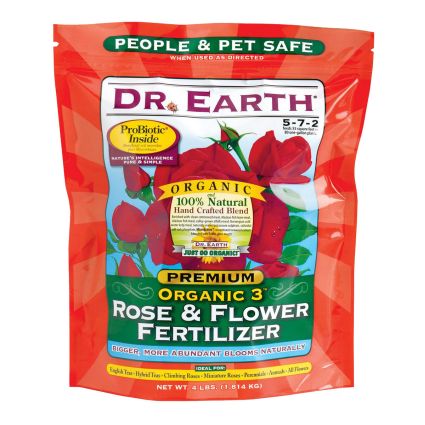 Dr. Earth Total Advantage Organic Rose & Flower Fertilizer 4 - 6 - 2 - Nature Hills Nursery - 1 lb - 