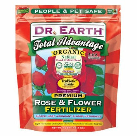 Dr. Earth Total Advantage Organic Rose & Flower Planting Mix - Nature Hills Nursery - 12 qt - 