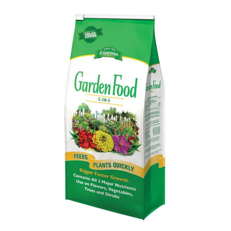 Espoma Garden Food 5 - 10 - 5 Inorganic Plant Food - Nature Hills Nursery - 6.75 lb - 