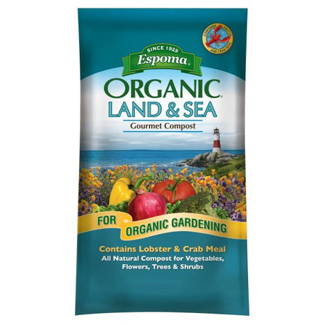Espoma Land & Sea Compost - Nature Hills Nursery - 1 cubic ft Bag - 