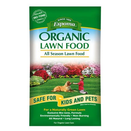 Espoma Natural All Season Lawn Food Organic - Nature Hills Nursery - 28 lb - 