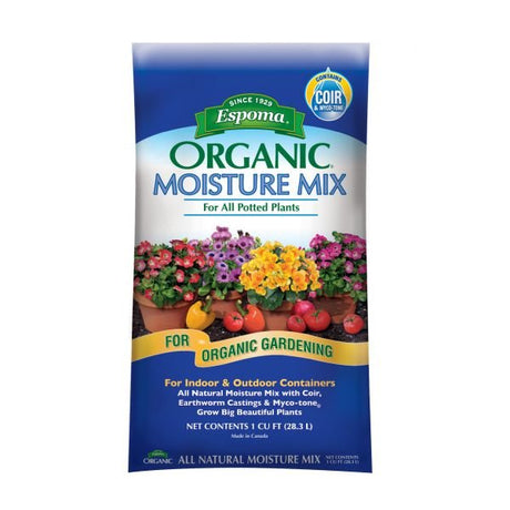 Espoma Organic Moisture Mix - Nature Hills Nursery - 1 cubic ft Bag - 