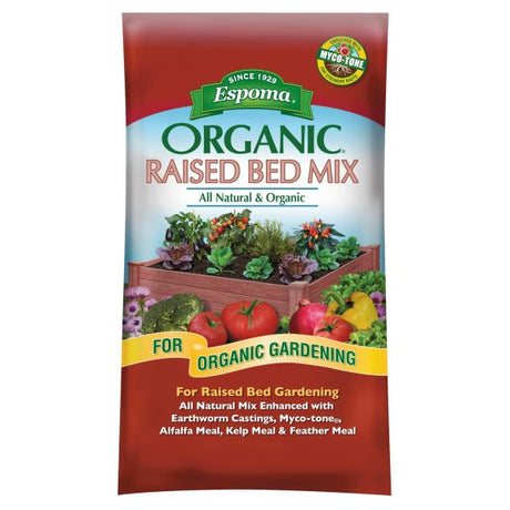 Espoma Raised Bed Mix - Nature Hills Nursery - 1.5 cubic ft Bag - 
