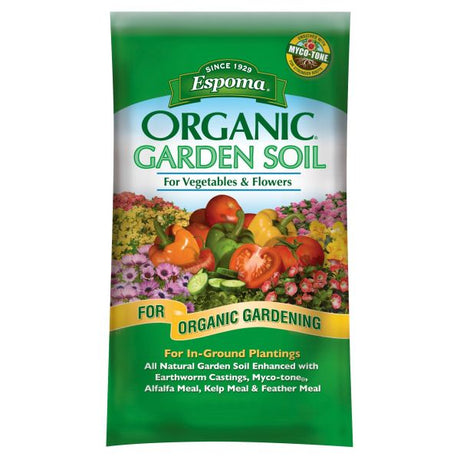 Espoma Veg & Flower Garden Soil - Nature Hills Nursery - 1 cubic ft Bag - 