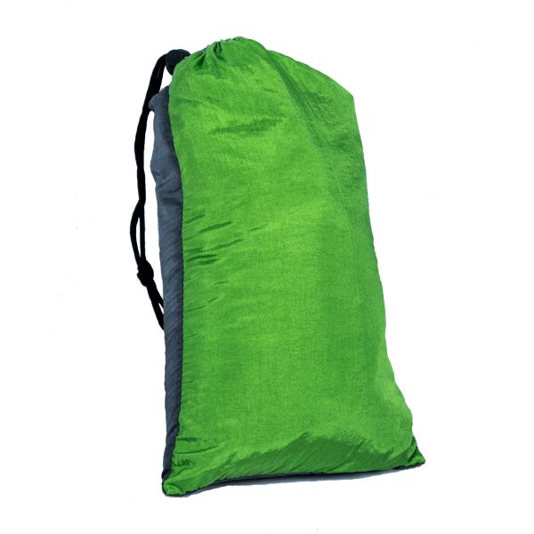 Two Person Travel Camping Hammock Green & Grey