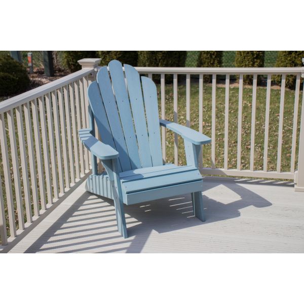 Faux Wood Teal Adirondack Chair - Nature Hills Nursery - Garden Center Item - 