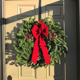 Fraser Fir and Mixed Pines Evergreen Wreath