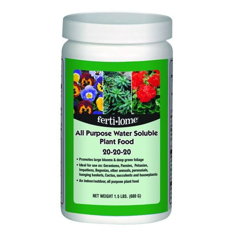 Fertilome All Purpose Water Soluable Plant Food 20 - 20 - 20 - Nature Hills Nursery - 8 oz - 