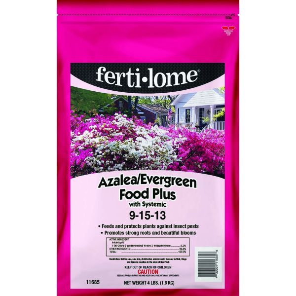 Fertilome Azalea Evergreen Food Plus 9 - 15 - 13 - Nature Hills Nursery - 4 lb - 