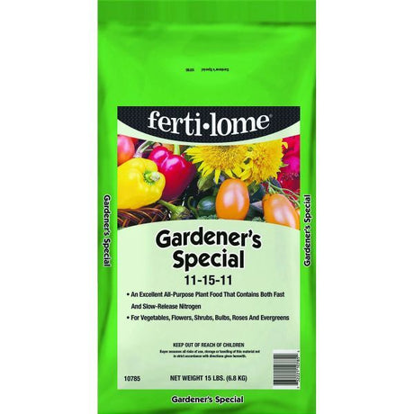 Fertilome Gardener's Special Plant Food 11 - 15 - 11 - Nature Hills Nursery - 4 lb - 
