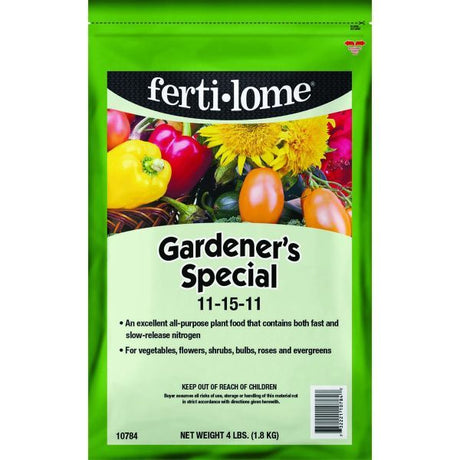 Fertilome Gardener's Special Plant Food 11 - 15 - 11 - Nature Hills Nursery - 4 lb - 