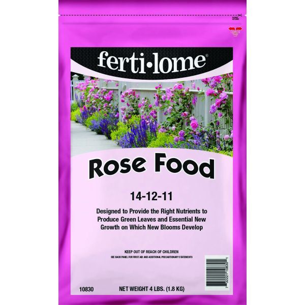 Fertilome Rose Food 14 - 12 - 11 - Nature Hills Nursery - 4 lb - 