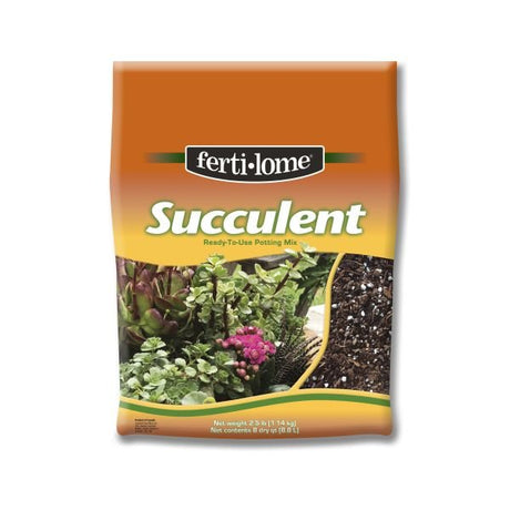 Fertilome Succulent Mix - Nature Hills Nursery - 8 qt Bag - 