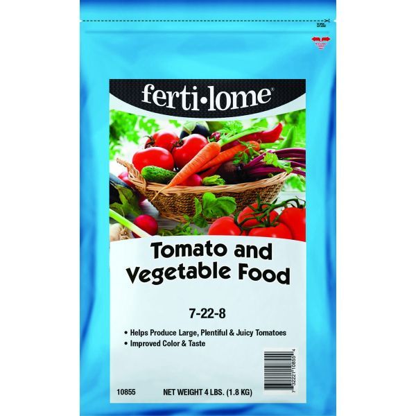 Fertilome Tomato & Vegetable Food 7 - 22 - 8 - Nature Hills Nursery - 4 lb - 