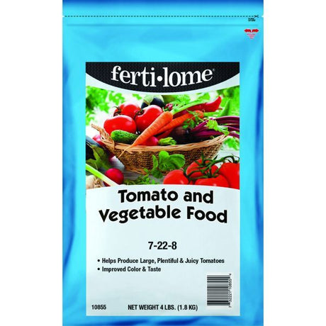 Fertilome Tomato & Vegetable Food 7 - 22 - 8 - Nature Hills Nursery - 4 lb - 