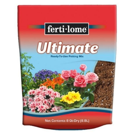Fertilome Ultimate Potting Mix - Nature Hills Nursery - 8 qt Bag - 