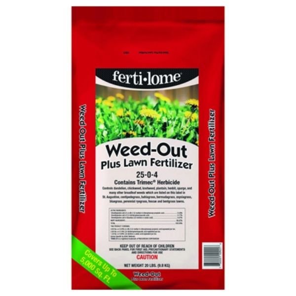 Fertilome Weed Out Plus Lawn Food 25 - 0 - 4 - Nature Hills Nursery - 20 lb - 