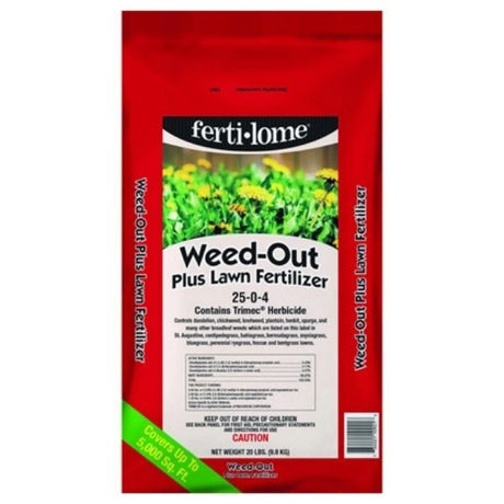 Fertilome Weed Out Plus Lawn Food 25 - 0 - 4 - Nature Hills Nursery - 20 lb - 