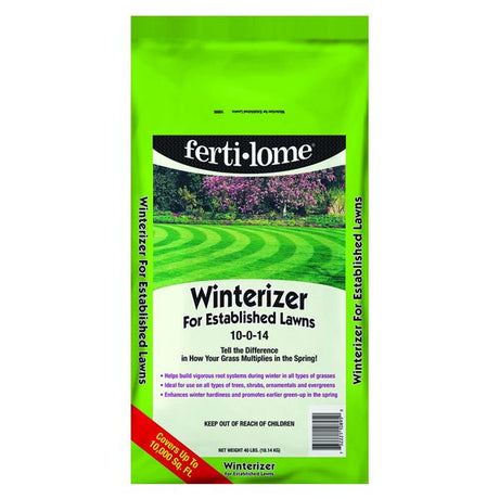Fertilome Winterizer Lawn Food 10 - 0 - 14 - Nature Hills Nursery - 40 lb - 