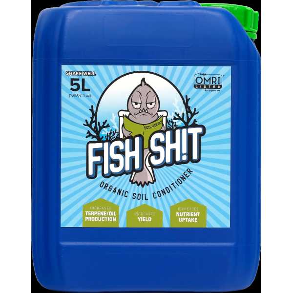 Fish Sh!t Organic Soil Conditioner - Nature Hills Nursery - 120 ml - 