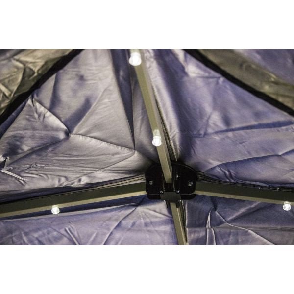 Folding Pop Up Canopy With Side Screen & LED Light - Nature Hills Nursery - Garden Center Item - 