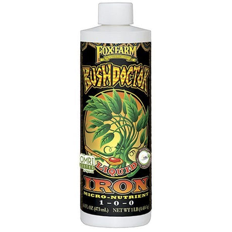 FoxFarm Bush Doctor Liquid Iron - Nature Hills Nursery - 1 pint - 
