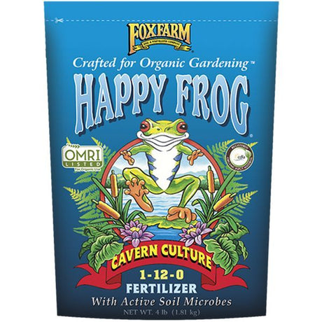 FoxFarm Happy Frog Cavern Culture Dry Fertilizer - Nature Hills Nursery - 4 lb - 