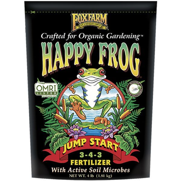 FoxFarm Happy Frog Jump Start Dry Fertilizer - Nature Hills Nursery - 4 lb - 