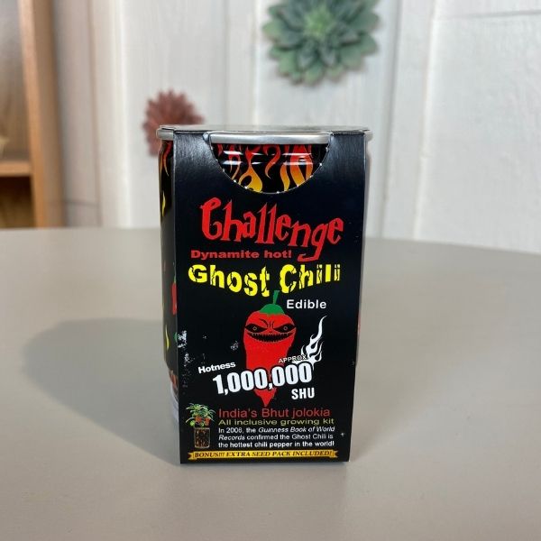 Ghost Chili Pepper Grow Kit - Nature Hills Nursery - Single Pack - 