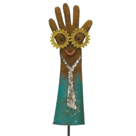 Groovy Glove Stake - Blue - Nature Hills Nursery - Gift Set - 