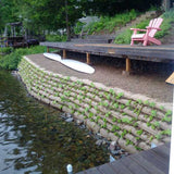 GroWall Pond & Living Shoreline Wall Kits - Nature Hills Nursery - 75 Bag Kit - 