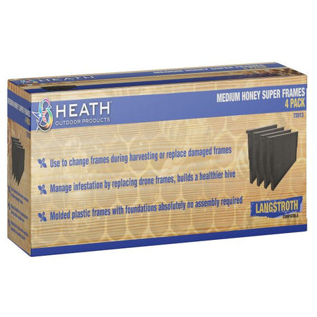 Health Bee 4 Pack Frames - Nature Hills Nursery - Medium - 