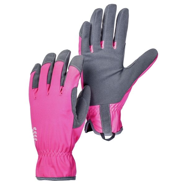 Hestra Fuchsia / Green Garden Flora Glove - Nature Hills Nursery - Small - 