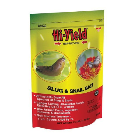 Hi - Yield Improved Slug & Snail Bait - Nature Hills Nursery - 2.5 lb - 