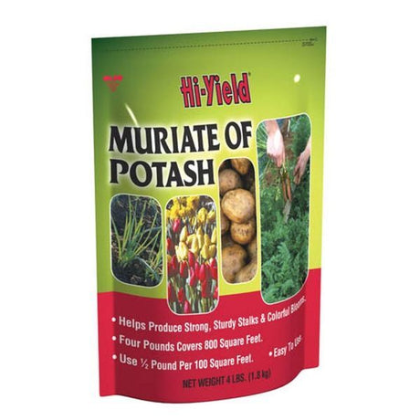 Hi - Yield Muriate of Potash 0 - 0 - 60 - Nature Hills Nursery - 4 lb - 