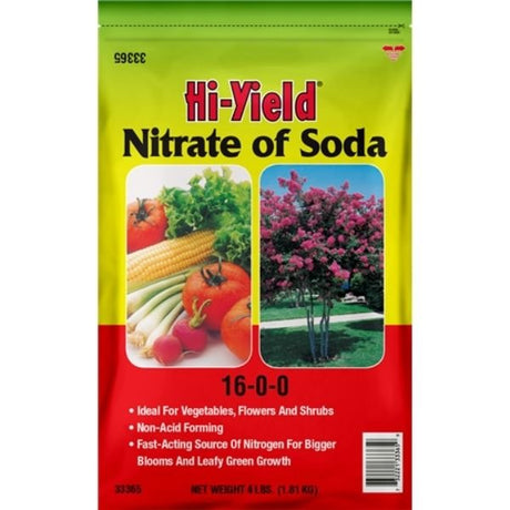 Hi - Yield Nitrate Of Soda Powder 16 - 0 - 0 - Nature Hills Nursery - 4 lb - 
